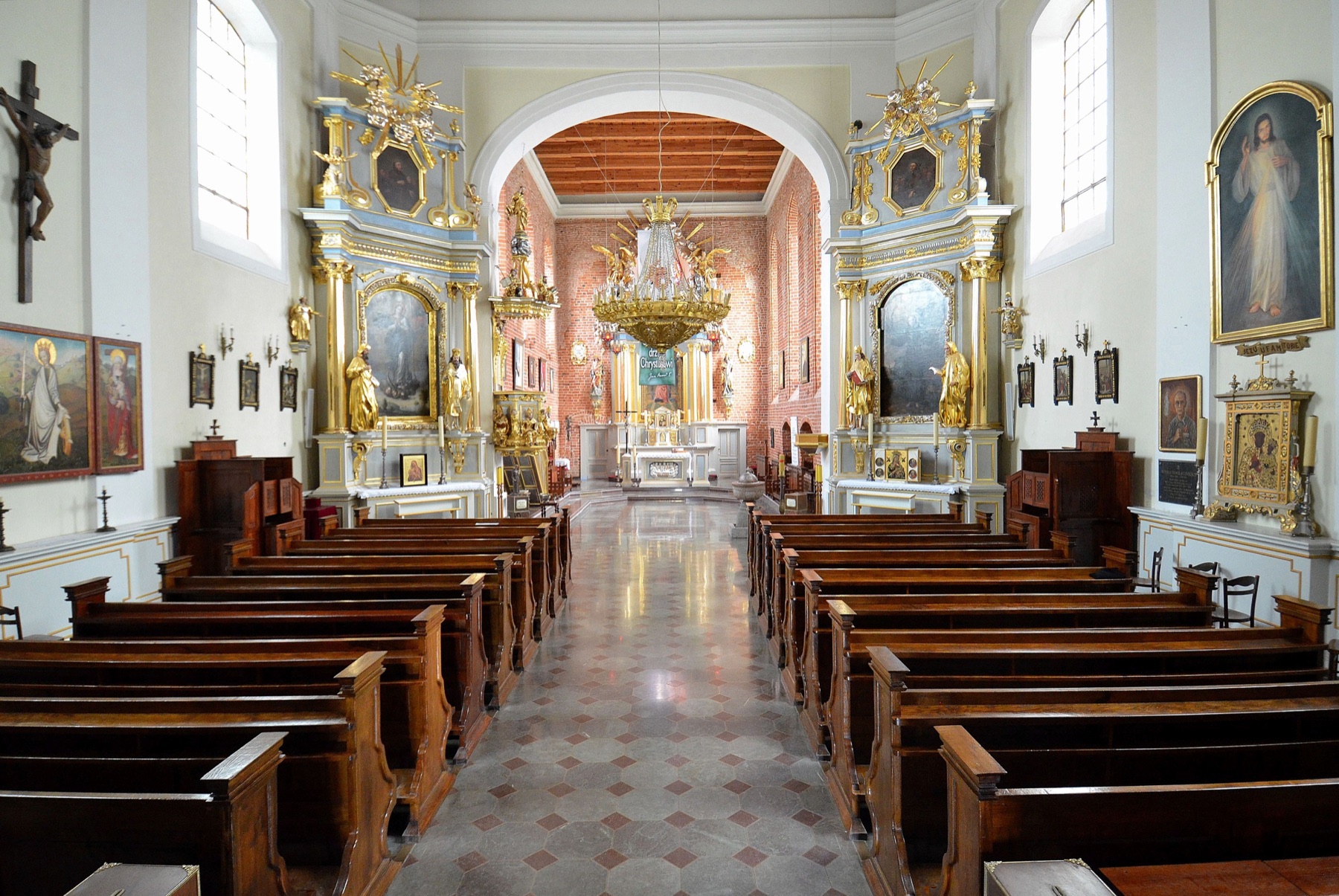 Wnętrze kościoła św. Katarzyny